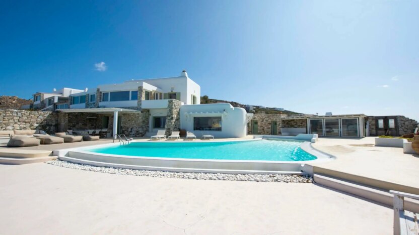 Villas for Rent in Pouli Mykonos-Villa Fresia