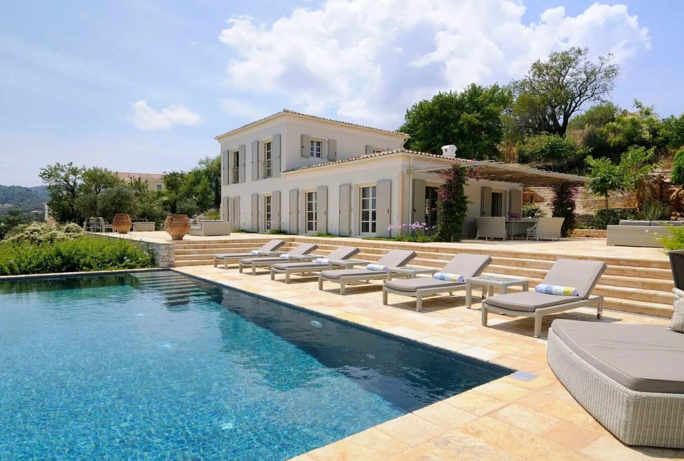 Corfu Villas for Rent Villa Clover Kassiopi Corfu