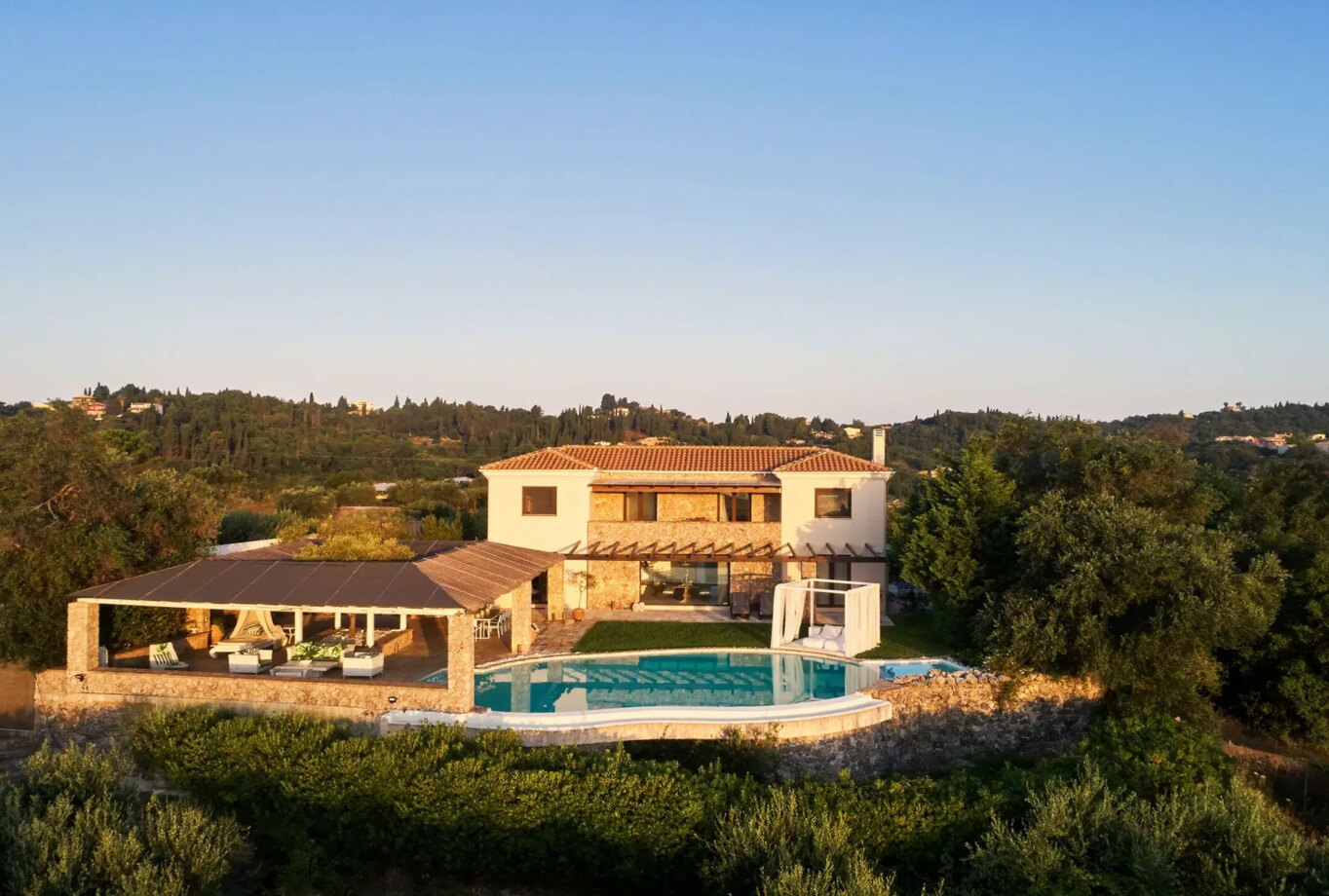 Corfu Villas for Rent Villa Felicity Kastania Corfu