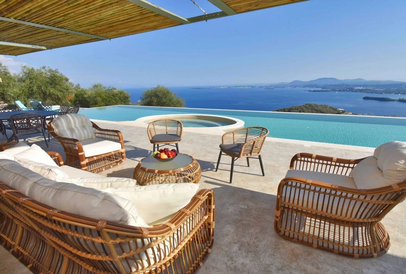 Corfu Villas for Rent Villa Horizon Spartilas Corfu