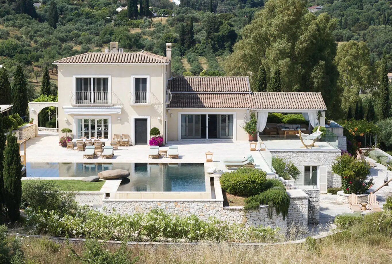 Corfu Villas for Rent Villa Moonstone Avlaki Corfu