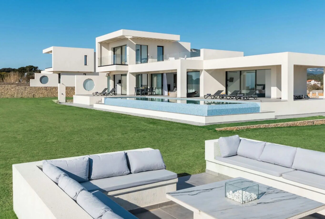 Corfu Villas for Rent Villa Oceanic Halikounas Corfu