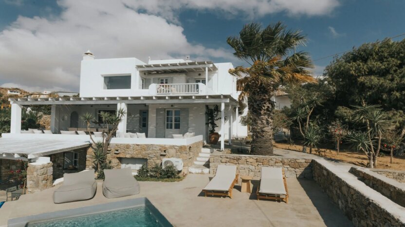 Villa for Rent in Platys Gialos Mykonos-Villa Cerise