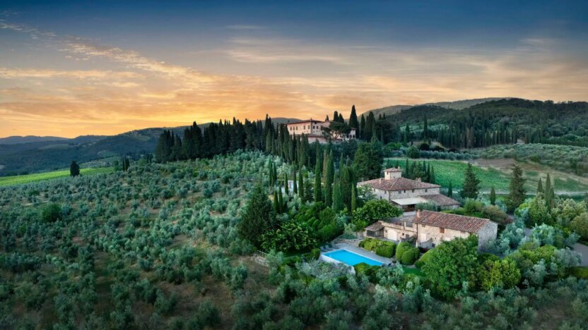 Villas for Rent in Panzano Tuscany-Villa Casolece