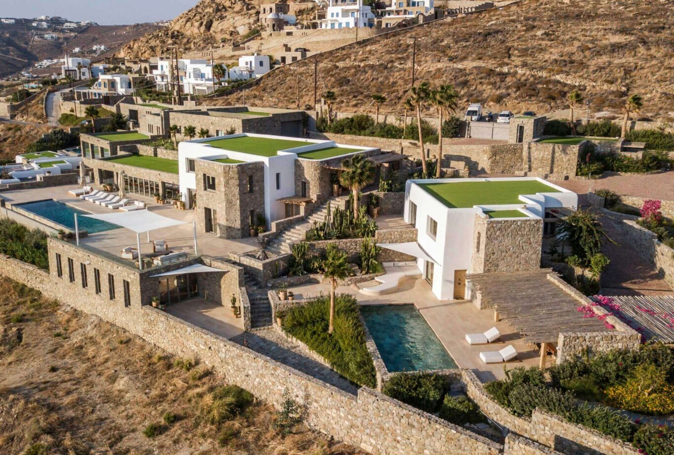 Villa for Rent in Choulakia Mykonos-Whitewater Estate