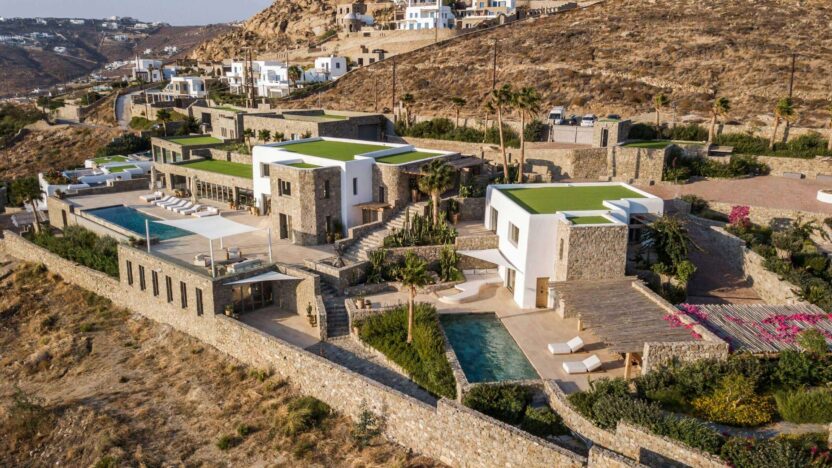 Villa for Rent in Choulakia Mykonos-Whitewater Estate