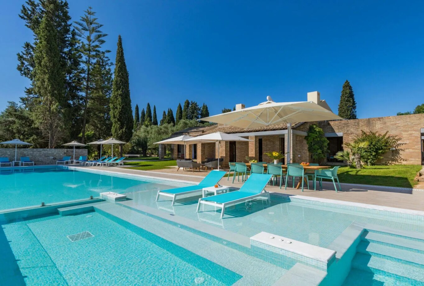 Corfu Villas for Rent Magnificalle Combo Kira Chrisikou Corfu