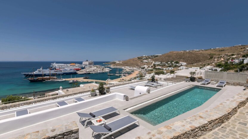 Villa for Rent in Tourlos Mykonos-Panorama Estate