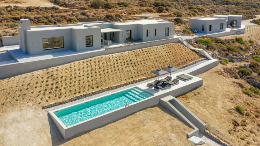 Paros Villas for Rent Villa Cynthia Kostos Paros