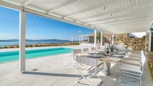 Paros Villas for Rent Villa Genevieve Faragkas Paros