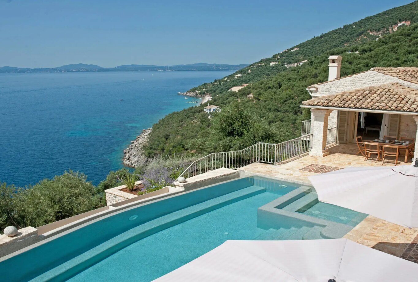 Corfu Villas for Rent Villa Ataraxis Agni Corfu