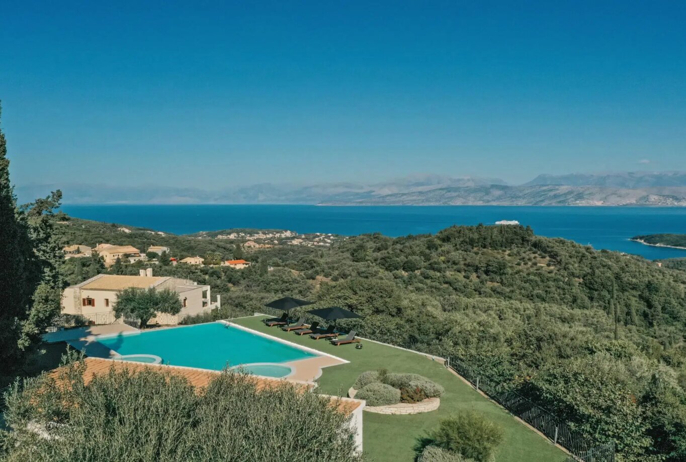 Corfu Villas for Rent Villa Upper Haven Kassiopi Corfu