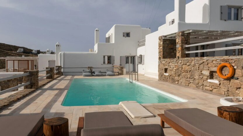 Villas for Rent in Elia Mykonos-Villa Nostos