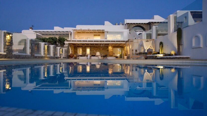 Villas for Rent in Pouli Mykonos-Villa Alcyone