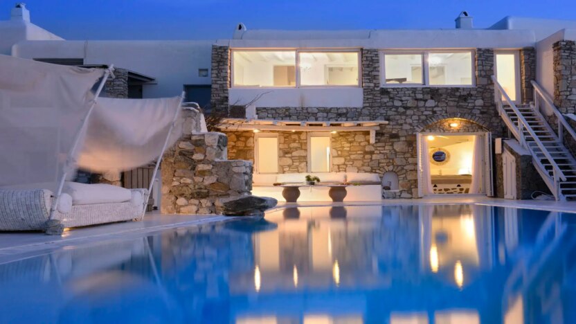 Villas for Rent in Pouli Mykonos-Villa Euphoria