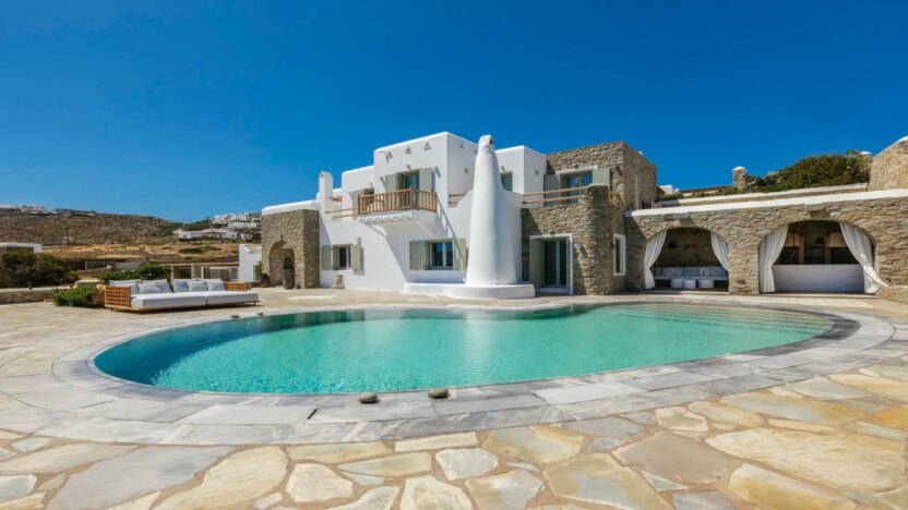 Mykonos Villas for Rent Villa Allure Kanalia Mykonos