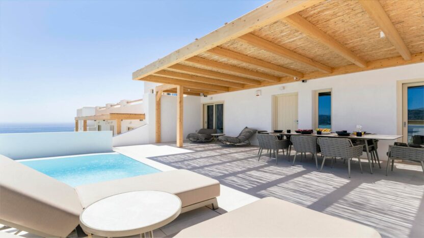 Mykonos Villas for Rent Villa Araceli Super Paradise Mykonos