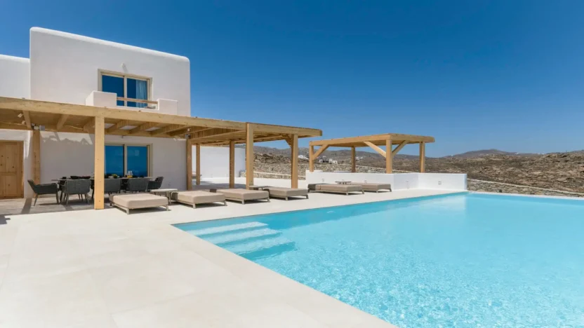 Mykonos Villas for Rent Villa Araya Super Paradise Mykonos