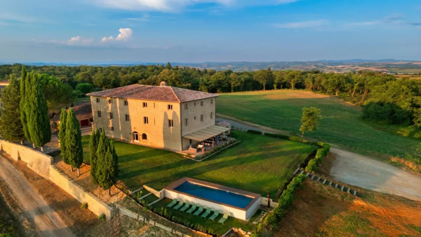 Tuscany Villas for Rent Villa Di Montesoli Val d Orcia Tuscany