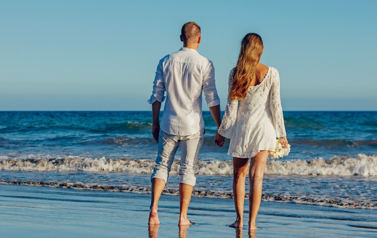 fun things to do in mykonos for couples - beach walk